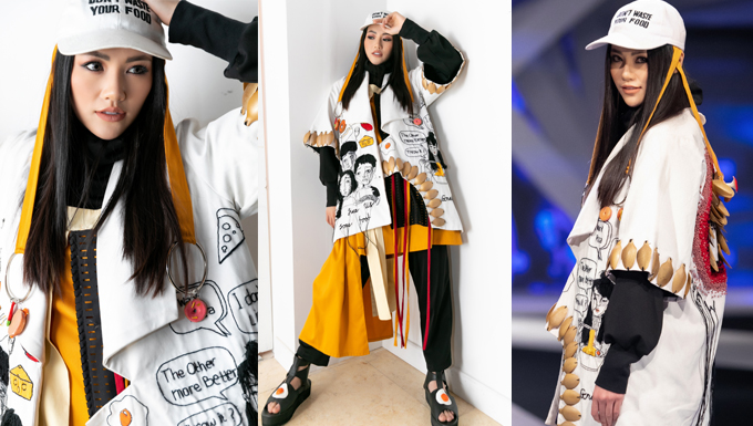Diễn Vedette show thời trang nhí, Phương Khánh bất ngờ được gọi “Miss Earth Hip Hop”