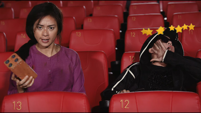 S.T bị 'ăn gạch' vì livestream phim của đàn chị Ngô Thanh Vân trong rạp